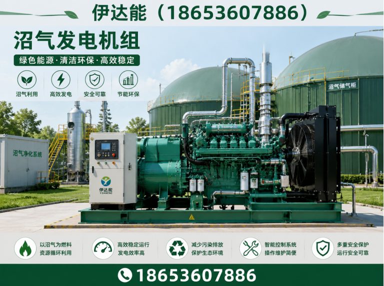 高密市气代油发电机组展示图